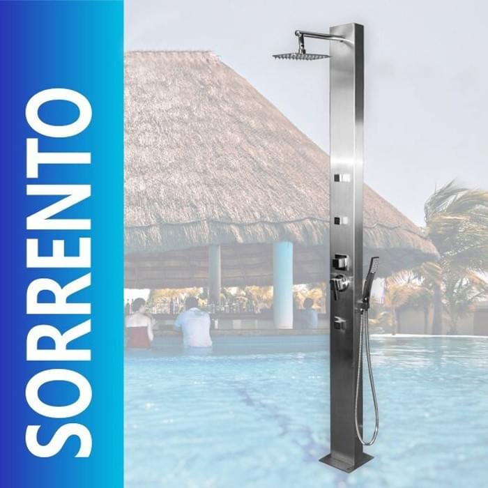 Sorrento 316# marine grade outdoor shower