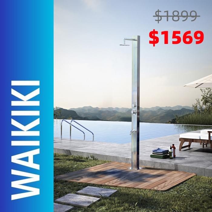 WAIKIKI 316# marine grade outdoor shower
