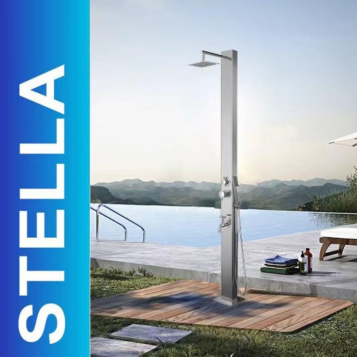 Stella 316# marine grade outdoor shower