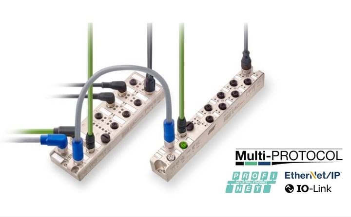 LUMBERG 德国隆堡, LioN-Power M12 电源接口型模块, 传感执行连接模块, 0980 ESL 319-121, 0980 ESL 398-121, 0980 ESL 399-121