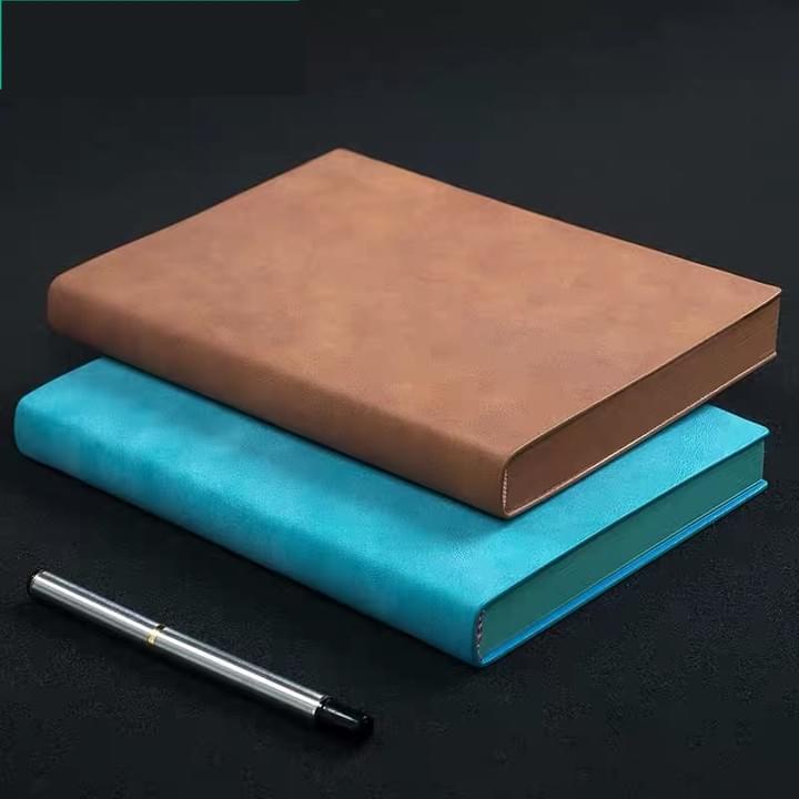 suede leather cover journal notebooks