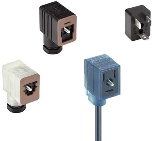 HIRSCHMANN 德国赫斯曼, Valve Connectors 电磁阀连接器 - B 型-GMN / GM 系列 - GMNL / GML 系列 -VB/VBD -GSN/GSA , 电磁阀插头, 赫斯曼插头, 电控液压插头