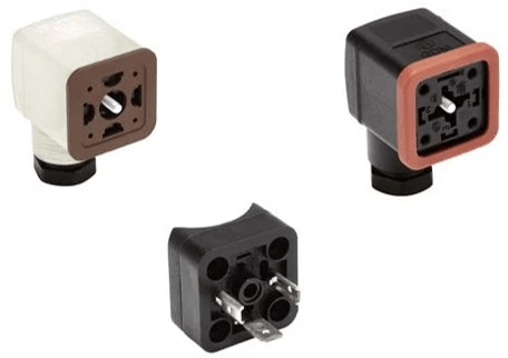 HIRSCHMANN 德国赫斯曼, Valve Connectors 电磁阀连接器 - A 型, GDM, GDMF, GDMW, GAN, GSA/GSC, 电磁阀插头, 赫斯曼插头, 电控液压插头