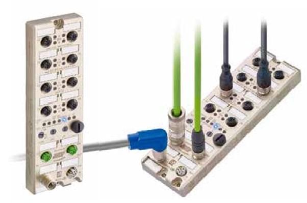 LUMBERG 德国隆堡, LioN-Power  I/O 模块, 传感执行连接模块, 0980 ESL 393-121-DCU1, 0980 ESL 390-121-DCU1