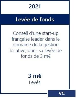 Levée de fonds Gestion Locative Start-up France