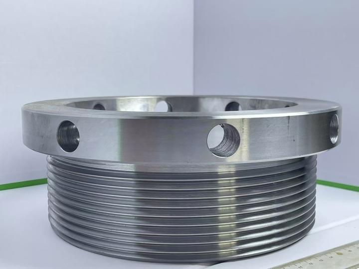Production of precision parts for large parts and small parts