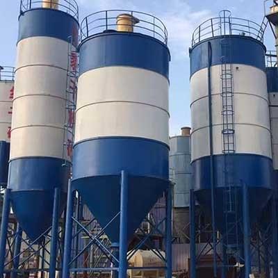 stationary cement silo