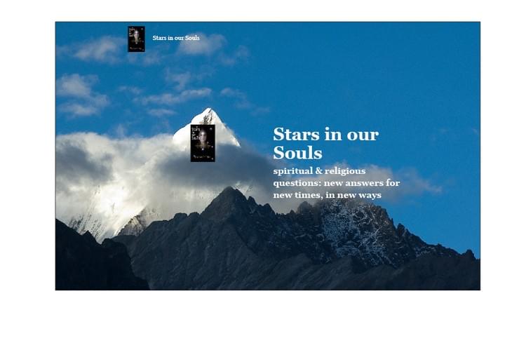 Image of Stars in our Souls website: