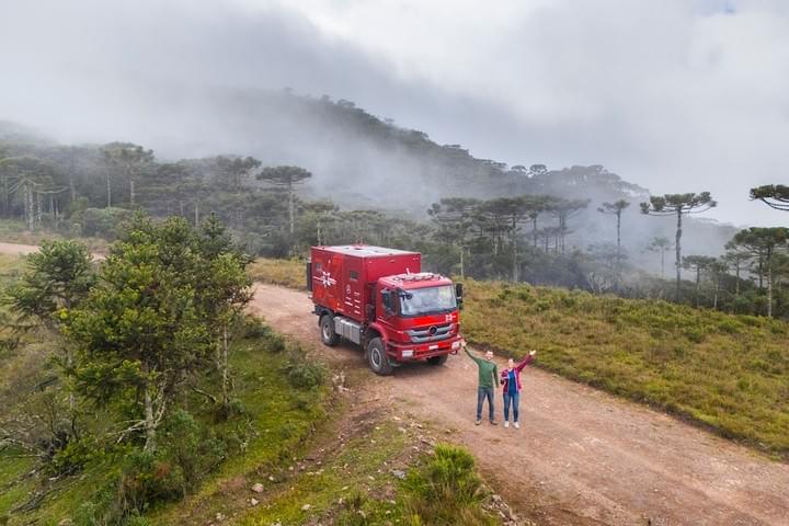 4-xtremes 4x4 expedition truck in Brazil