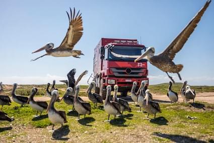 4-xtremes expedition truck in chile