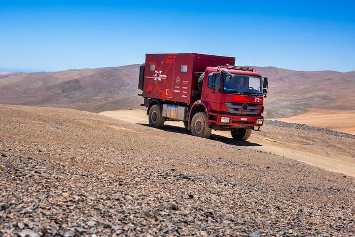 4xtremes 4x4 expedition truck with padoan diesel tanks, stainless steel tank, aluminum tank, painted steel tank