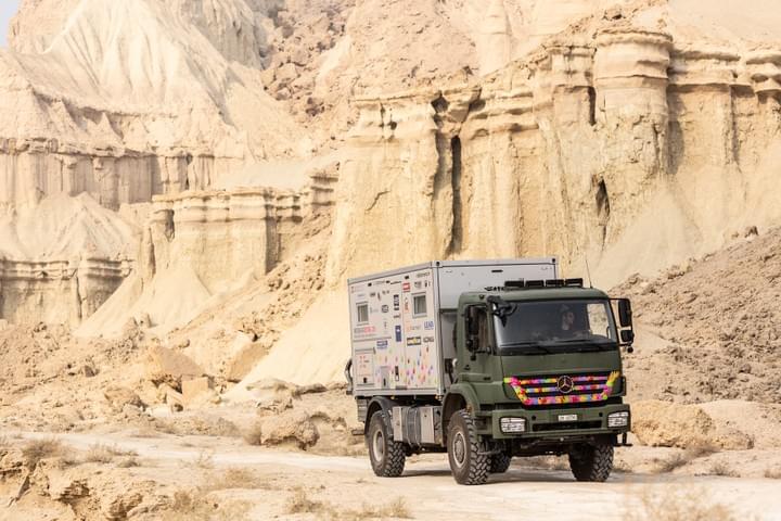 4-xtremes expedition to the hottest place on earth, Iran with 4x4 truck