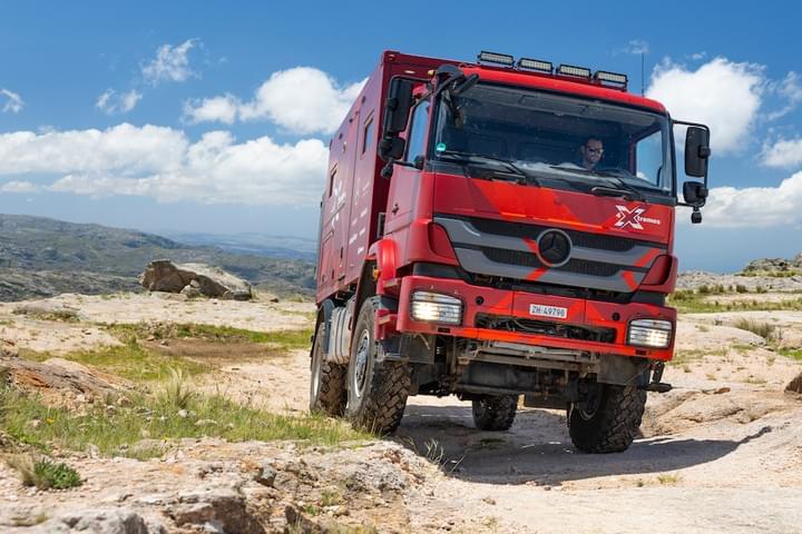 4xtremes 4x4 expedition truck with padoan diesel tanks, stainless steel tank, aluminum tank, painted steel tank