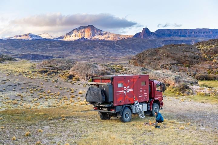 4xtremes 4x4 expedition truck with padoan diesel tanks, stainless steel tank, aluminum tank, painted steel tank