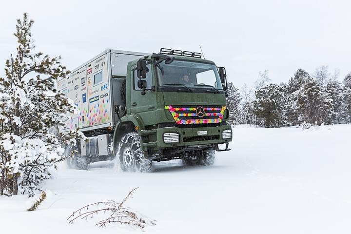 4-xtremes at Lake Baikal, Siberia, Russia in winter
