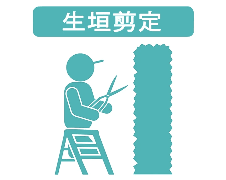 生垣剪定