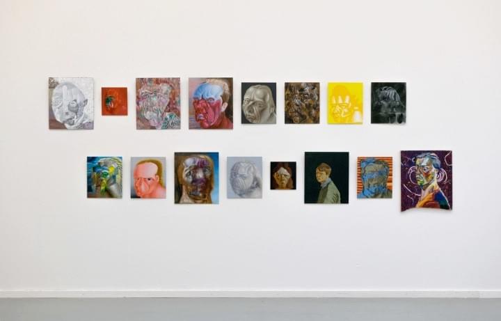 Door Schildersogen 2 / From a Painter's Perspective 2 - Installation view:  Philip Akkerman