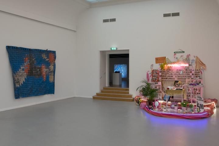 Door Schildersogen 2 / From a Painter's Perspective 2 - Installation view:  Wouter Klein Velderman, Pieter Paul pothoven, Tanja Ritterbex