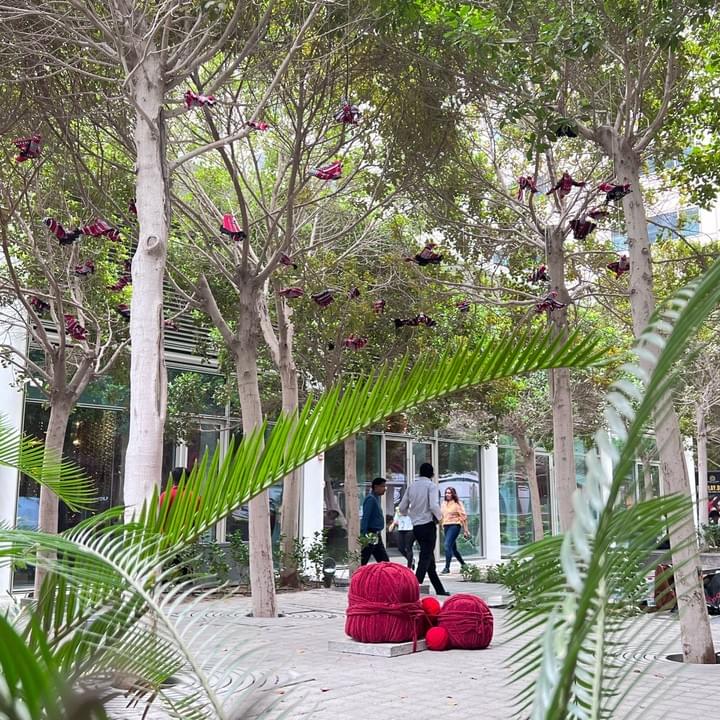 My art installation Birds of Peace, selected by Dubai Culture and World Art Dubai 