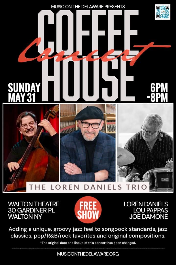 Loren Daniels Trio Coffeehouse poster
