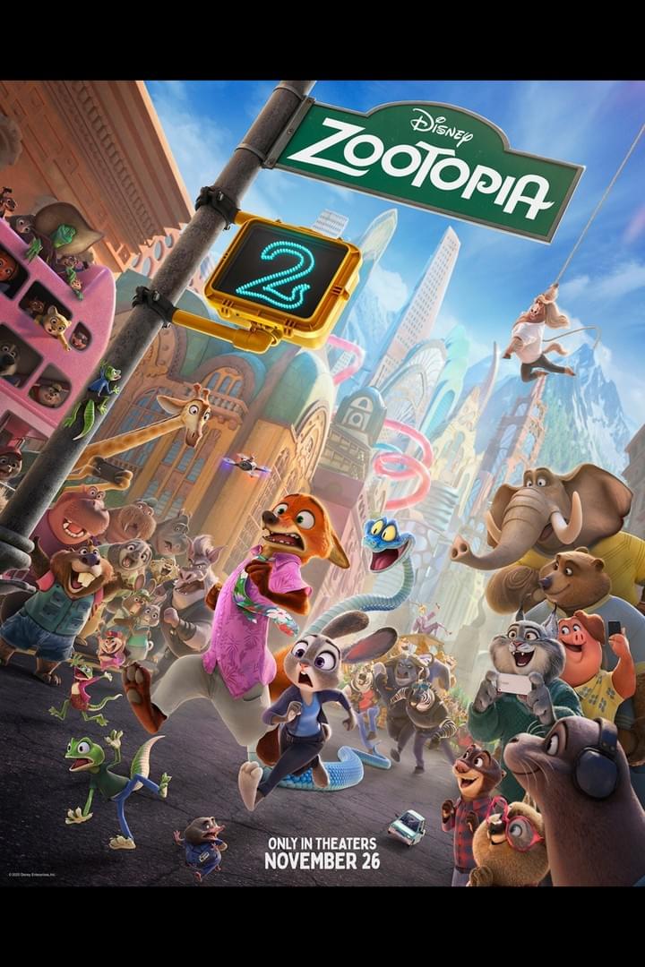 Zootopia 2 movie poster