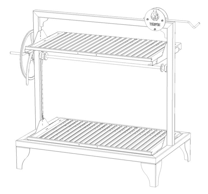 Wildpyre Brasero - Fire  Baskets made in the UK