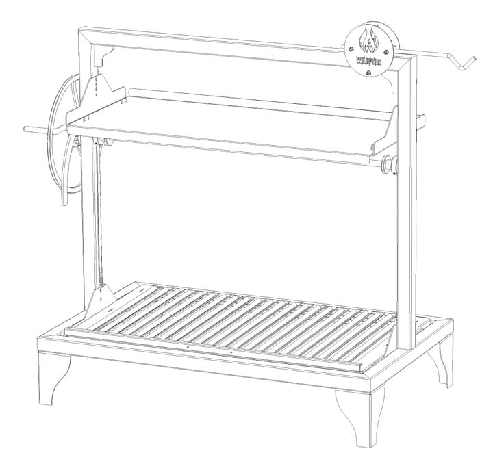 Wildpyre Brasero - Fire  Baskets made in the UK