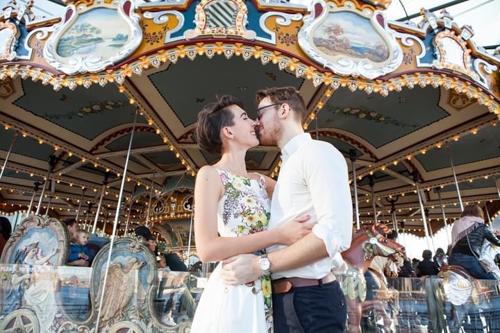 Brooklyn Bridge New York Wedding Photo by Vacation Photographer of PicVoyage