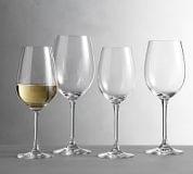 Wholesale glassware, including: beer mugs, bud vase, condiment jars, drinking glass, ice cream bowl, mason jar, salad bowls, shot glass, wine glass.