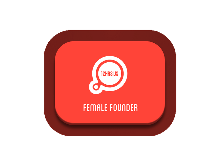 PRESS to  nominate a FEMALE FOUNDER