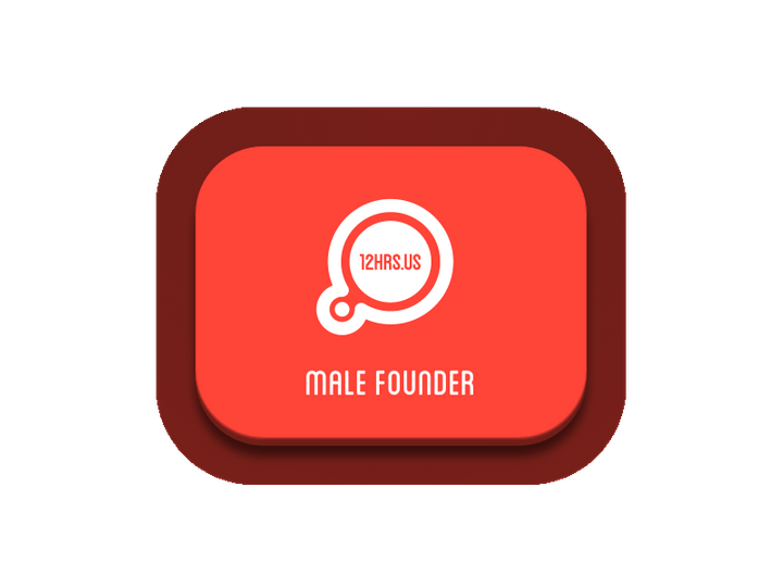 PRESS to  nominate a MALE FOUNDER