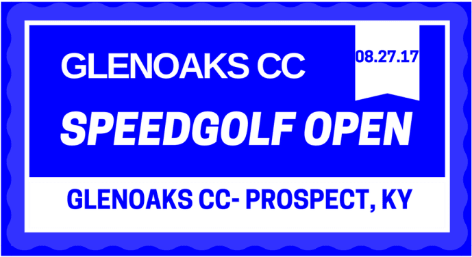 GLENOAKS CC SPEEDGOLF OPEN 2017