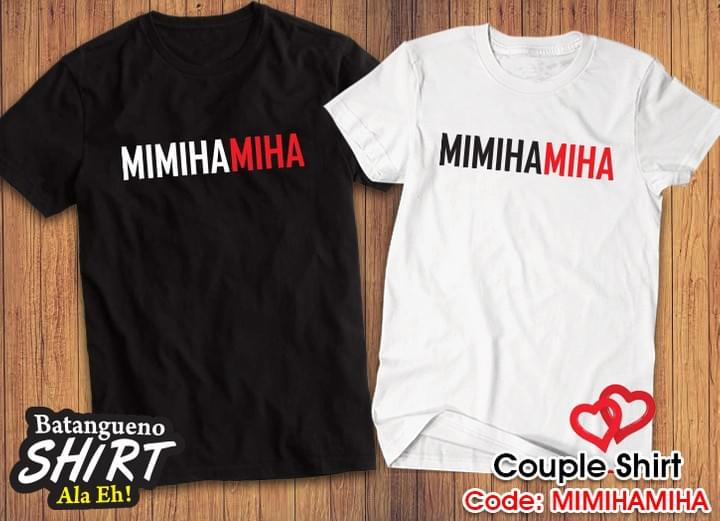 Batangueno Couple Shirts Batangueno Couple Shirts
