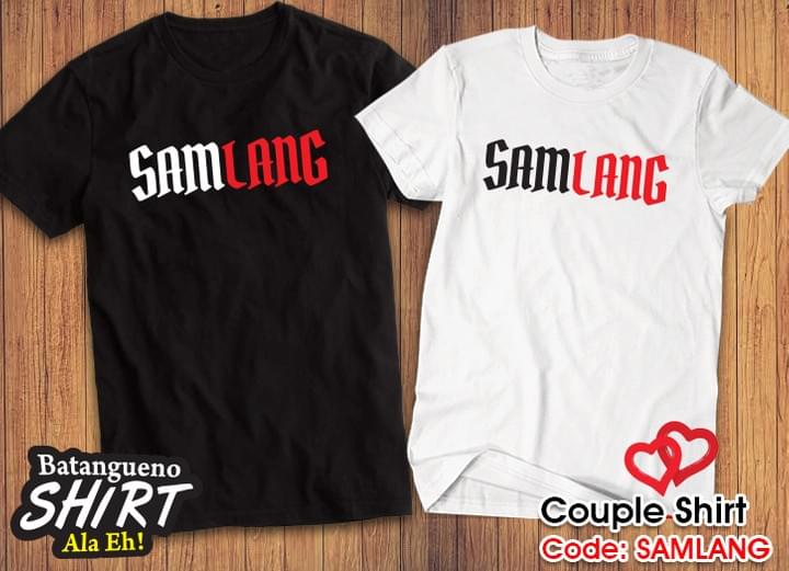 Batangueno Couple Shirts Batangueno Couple Shirts