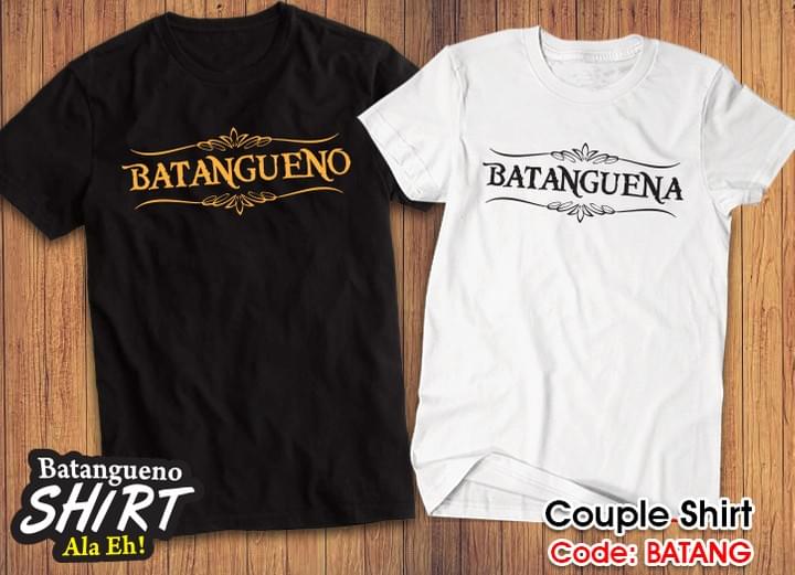 Batangueno Couple Shirts Batangueno Couple Shirts