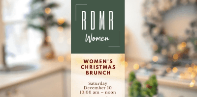Redeemer Church Women Womens Ministry social gathering Christmas Brunch