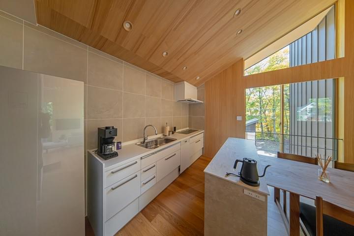 Well equipped kitchen