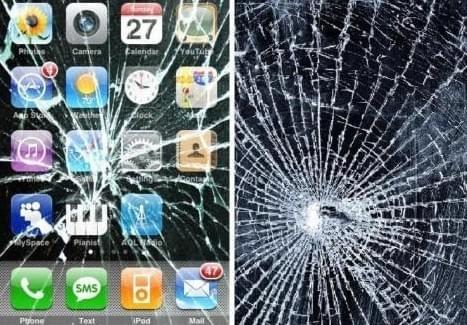 Broken phone repaired