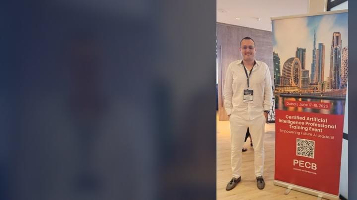Saad El Alaoui, formation PECB CAIP en intelligence artificielle – BSMART EXPERTISE