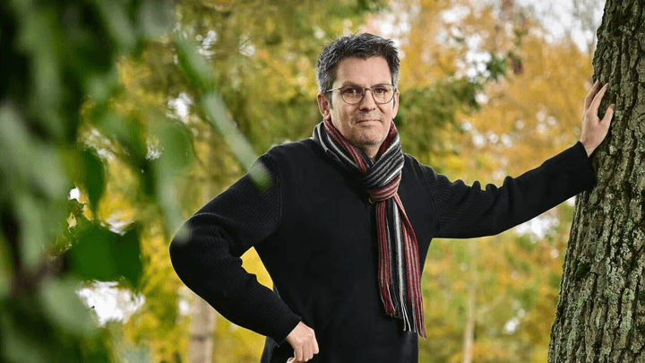 Conférence d'Olivier Hamant à Nyon, 11 mai 2026, (Photo © Vincent Michel, Ouest-France)