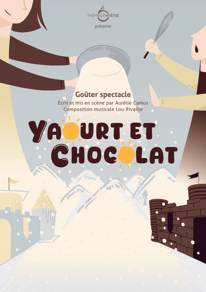 Yaourt et Chocolat, Le 6'Thèmes Théâtre, Aurélie Camus, Déborah Lamy, Vincent Mallié, Cinéma