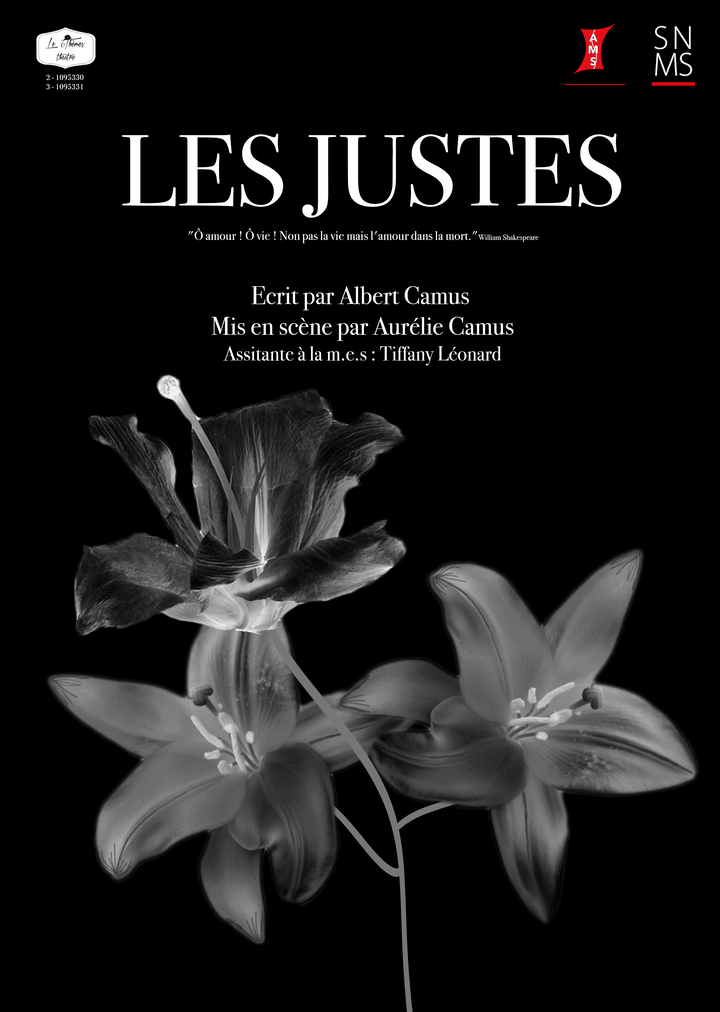 Les Justes, Albert Camus, Aurélie Camus, Le 6'Thèmes Théâtre, Théâtre, Lyon, Les P'tits Molières