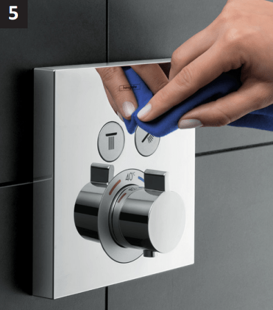 Hansgrohe - Facilité de nettoyage