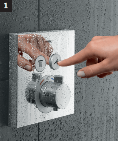 Hansgrohe - Commande intuitive