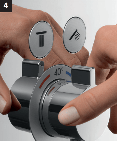 Hansgrohe - Poignée pratique