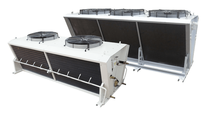 V – Bank Air Cooled Condenser