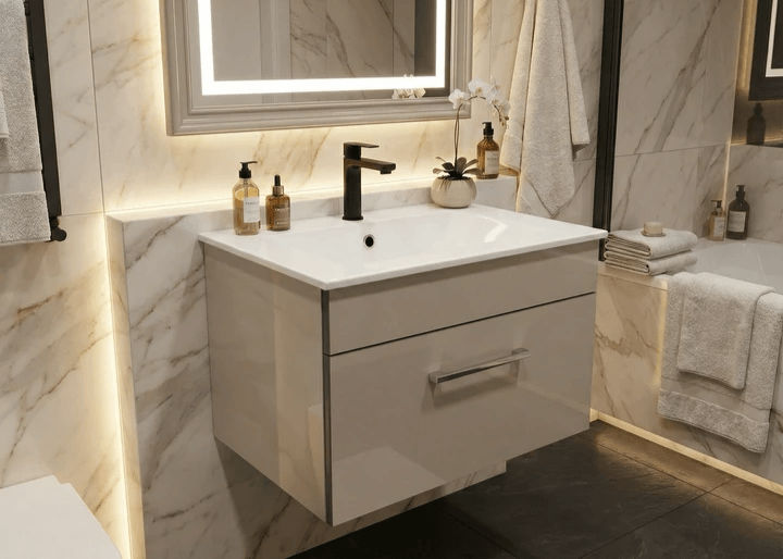 Meuble de salle de bain Tunisie / Edifis Group / Salle de bains Tunisie / Meuble