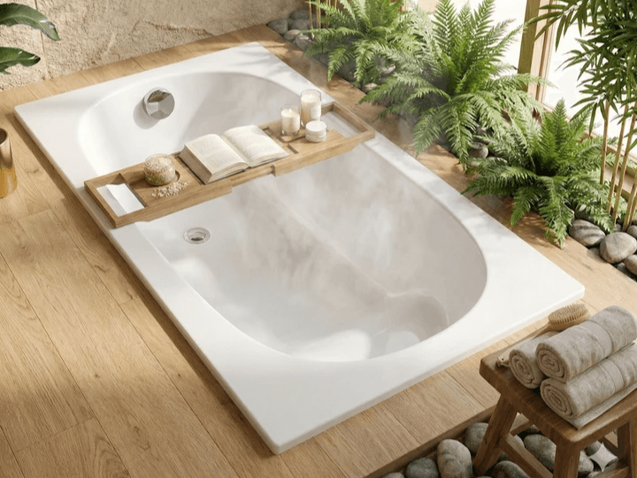 Baignoire Tunisie / Salle de bain Tunisie / Baignoire rectangulaire Tunisie / Baignoire petit format Tunisie