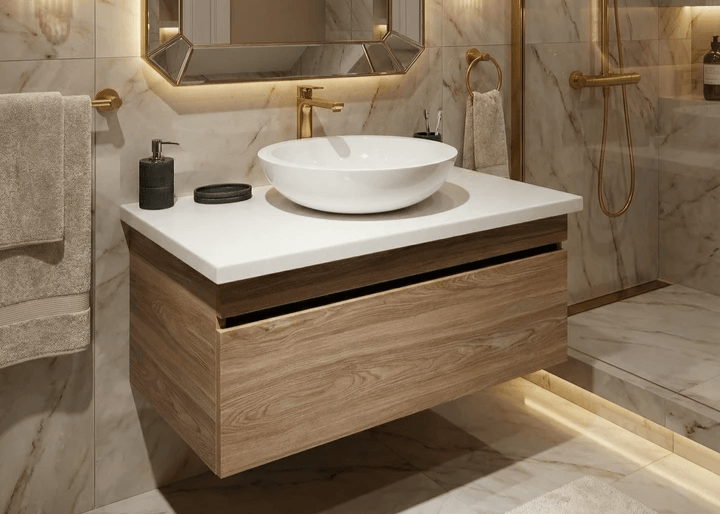 Meuble de salle de bain Tunisie / Edifis Group / Salle de bains Tunisie / Meuble de salle de bains