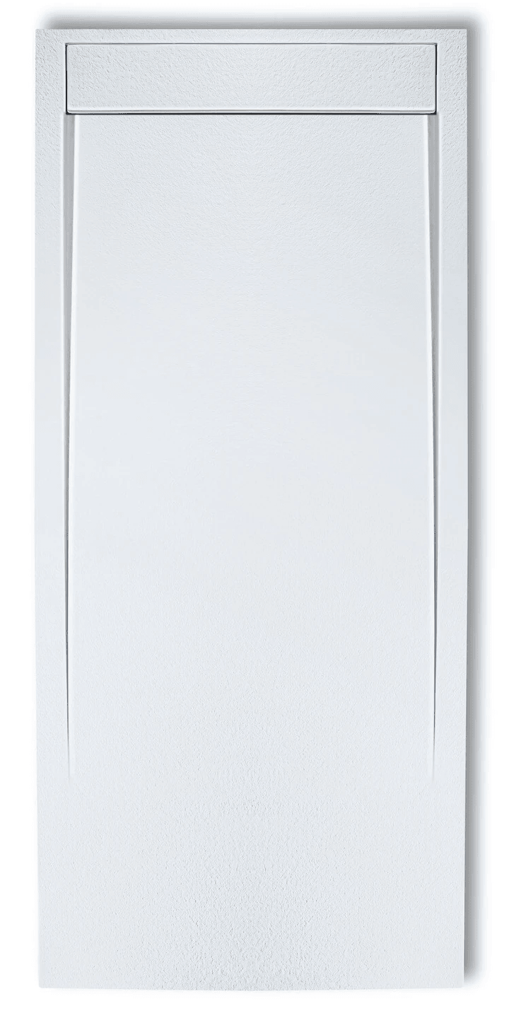 Receveur de douche Tunisie / Receveur rectangulaire extra-plat "Galaxite" blanc
